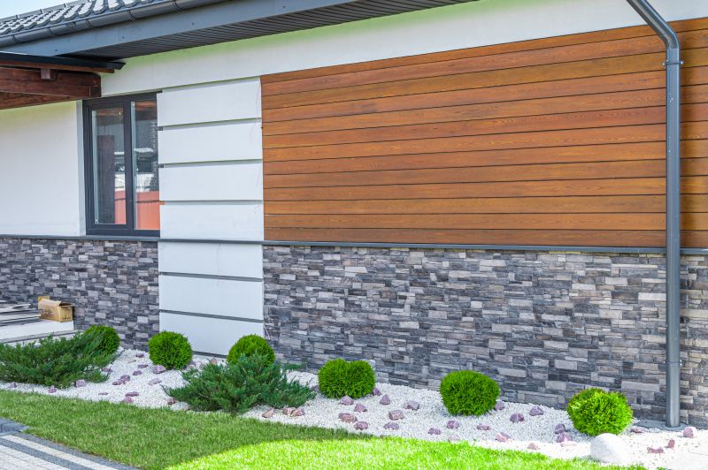 Stone Siding Installation