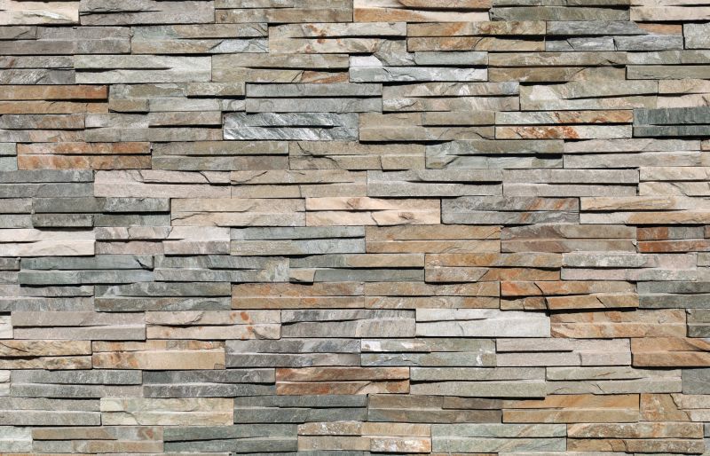 Close-up of Stone Siding Texture